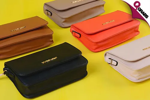 For QR79, Gain Some Effortless Style with Classic Ladies Shoulder Bags - Choose from 5 Refined Colors! (QR160 Value)